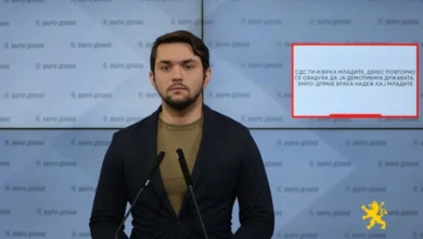 Photo of Конески: СДС ги избрка младите, денес повторно се обидува да ја демотивира државата, ВМРО-ДПМНЕ враќа надеж кај младите