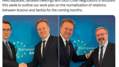 Photo of Питер Соренсен презентира работен план за Белград и Приштина за тоа што треба да направат во наредните месеци