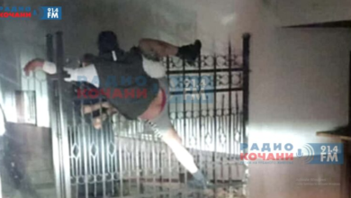 Photo of Крадец се заглавил на оградата од црквата во Кочани, интервенирале полицијата и итната помош