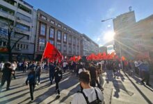 Photo of МВР: Тројца приведени на протестот пред Правда поради нарушување на јавниот ред и мир