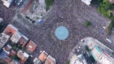 Photo of Близу 200 илјади присутни на синоќешниот митинг во Белград, втор најголем по падот на Милошевиќ