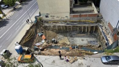 Photo of ФОТО: Се сруши дел од ископ на градилиште– граѓаните прашуваат: Дали ова е безбедно?