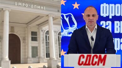 Photo of ВМРО-ДПМНЕ до Филипче: Наместо да предлага „фронт за правда“, нека побара одговорност од поранешните функционери на СДСМ