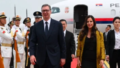 Photo of Српскиот претседател пристигна во официјална посета на Кина