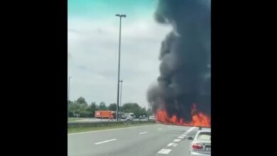 Photo of Хрватска полиција по несреќата на автопатот А3: „Возачот беше изгорен, пронајдовме регистарски таблички од Северна Македонија“