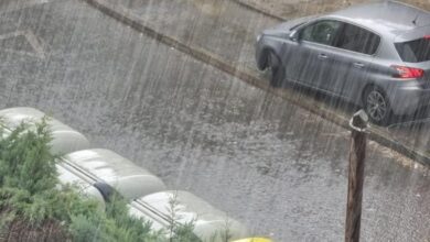 Photo of (Видео) Невреме со силен пороен дожд и засилен ветер го зафати Скопје