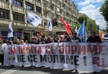 Photo of (ВИДЕО) Протестот на работниците под евидентна медиумска блокада