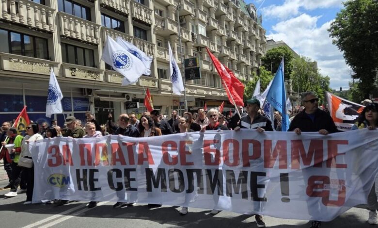 Photo of (ВИДЕО) Протестот на работниците под евидентна медиумска блокада