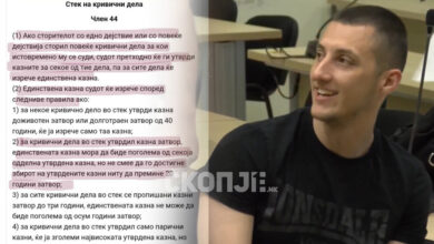 Photo of Кривичен суд објасни зошто Стојанче Јовановски доби 12, а не максимални 13 години затвор