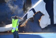 Photo of (Видео) Приведени 46 навивачи во Загреб на натпреварот меѓу Динамо и Хајдук, запленета голема количина пиротехника