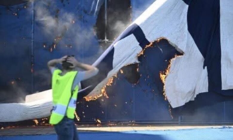 Photo of (Видео) Приведени 46 навивачи во Загреб на натпреварот меѓу Динамо и Хајдук, запленета голема количина пиротехника