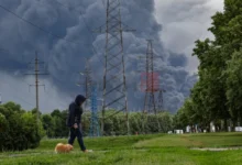 Photo of По големиот украински напад со дронови, жители на Москва пријавуваат „црн дожд