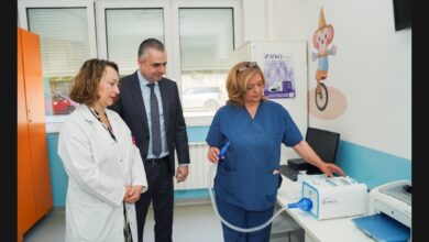 Photo of Донација на УНИБанка: Детската клиника Козле доби нов апарат за пациентите со цистична фиброза