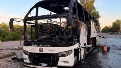 Photo of Дрон погоди автобус во Донецк – седум мртви и 11 ранети