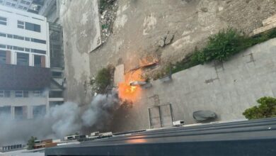 Photo of (Видео) Од електрична инсталација изби пожар во Кисела вода, станарите со бебиња боси и по пижами бегаа да се спасат