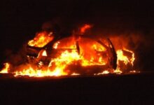 Photo of Две возила во Аеродром зафатени од пожар