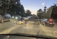 Photo of (Фото) Автомобил удрил во мотоциклист: трета ваква сообраќајка за помалку од 24 часа
