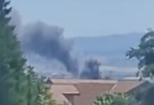 Photo of Црн чад над Гази Баба: неофицијално гори депонија во близина на Инџиково