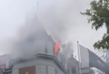 Photo of (Видео) Избувна пожар во пакистанската амбасада во Белград