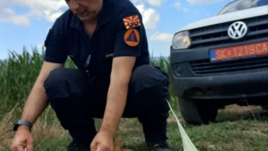 Photo of Артилериска граната пронајдена кај битолското село Меџитлија