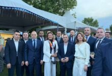 Photo of Филипче од прославата во Амбасадата на САД: Доаѓа време да дочекаме и ние слободна и демократска Македонија