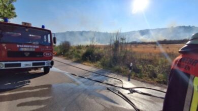 Photo of Пожарникарите и авионите се борат да го спасат селото Ратавица