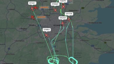 Photo of Хаос над лондонското небо: Девет авиони прогласија вонредна состојба