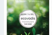 Photo of АЛКАЛОИД со сребрен медал од EcoVadis и со пласман меѓу најдобрите 15 % компании на глобално ниво