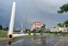 Photo of Се сруши огромниот јарбол кај хотел Континентал