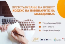 Photo of Претставување на новиот Кодекс на новинари