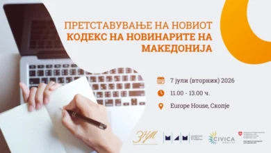 Photo of Претставување на новиот Кодекс на новинари