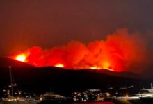 Photo of (ВИДЕО) Пожарот на Крит во Грција е најголем проблем за пожарникарите