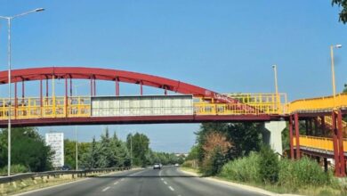 Photo of Билбордот „Добредојдовте во Скопје“ денеска „ќутенката“ отстранет.