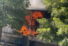 Photo of Видео: Пожар изби во магацин во Кисела вода