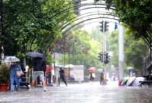 Photo of Пороен дожд и грмежи северозападно од Скопје, нестабилно и во Полог и Овче Поле