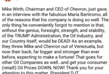 Photo of Трамп им порача на нафтените компании „веднаш“ да ги намалат цените на горивата