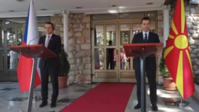 Photo of Мацинка: Приоритет на Чешка е Северна Македонија што поскоро да стане членка на ЕУ