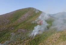 Photo of (ВИДЕО) ЦУК: Досега нема пријава за пожар на Водно, чадот над Скопје е од пожарот на Китка