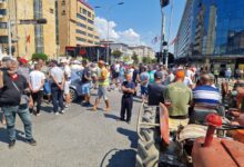 Photo of ГАЛЕРИЈА: Трет ден протест на земјоделците од Струмичко