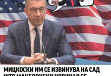 Photo of Левица: Мицкоски им се извини на САД што македонски новинар се осмелил да праша за безбедноста на Македонија