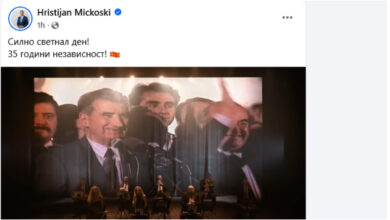 Photo of Мицкоски со видео ја слави државотворната политика на СДСМ, Груевски го нема – велат од партијата