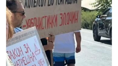 Photo of ВИДЕО: Блокади со СУП-даски во Охридското Езеро — граѓани протестираа во Лагадин против спорниот хотел