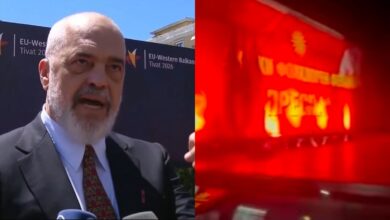 Photo of (Видео) Едмонд Темелко-Албанската химна на фестивалот „Преспа“ беше интонирана. Видеото е доказ дека Рама бил излажан