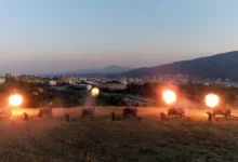 Photo of Почесна артилериска стрелба во пресрет на одбележувањето 34 години од македонската Армија
