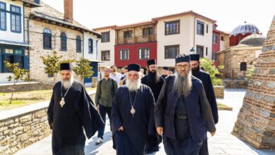Photo of Епископот Партениј на Света Гора, првпат по 36 години