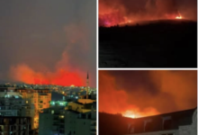 Photo of Големи пожари во Албанија, претседателот Бегај апелира на солидарност и одговорност од сите