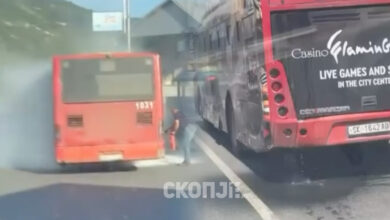Photo of Пожар во автобус на ЈСП кај Цветово: Возачот реагирал навреме и го изгаснал