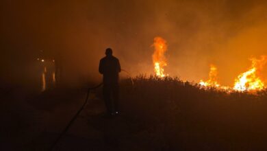 Photo of Ноќеска тешка битка со огнот во непосредна близина на Крушевица