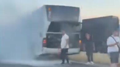 Photo of Се запали автобус на „Дурмо Турс“ на автопатот Тетово–Гостивар
