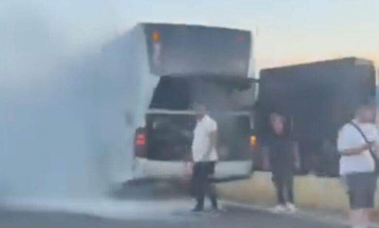 Photo of Се запали автобус на „Дурмо Турс“ на автопатот Тетово–Гостивар